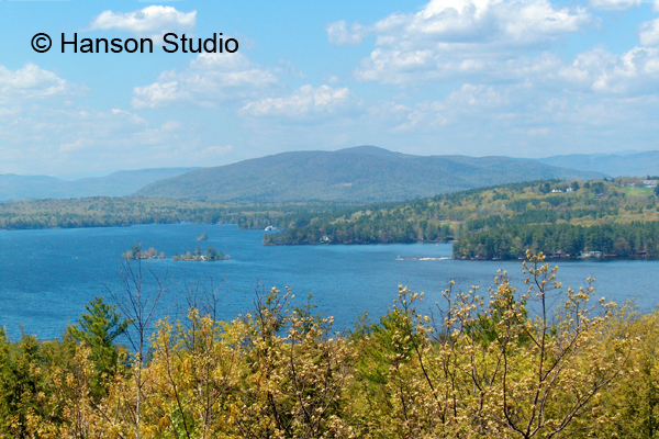 Tuftonboro, NH - Looking West from the Abenaki Tower